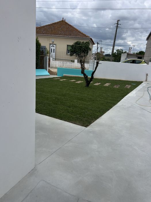 relva natural em tapete