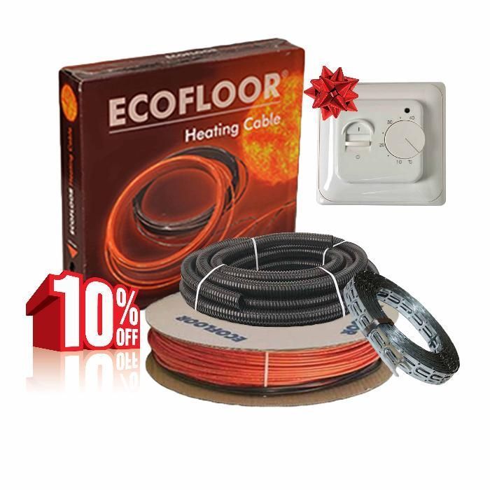 Теплый пол электрический Греющий кабель Инфракрасная пленка