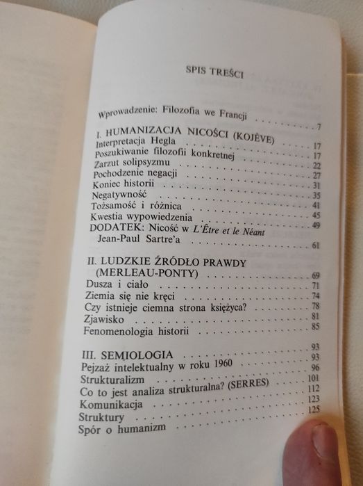 Descombes filozofia francuska, to samo i inne