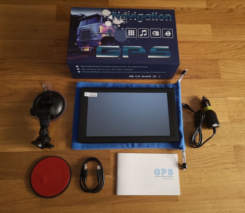 GPS 9" Autocaravana com iGO Primo - Europa 2025