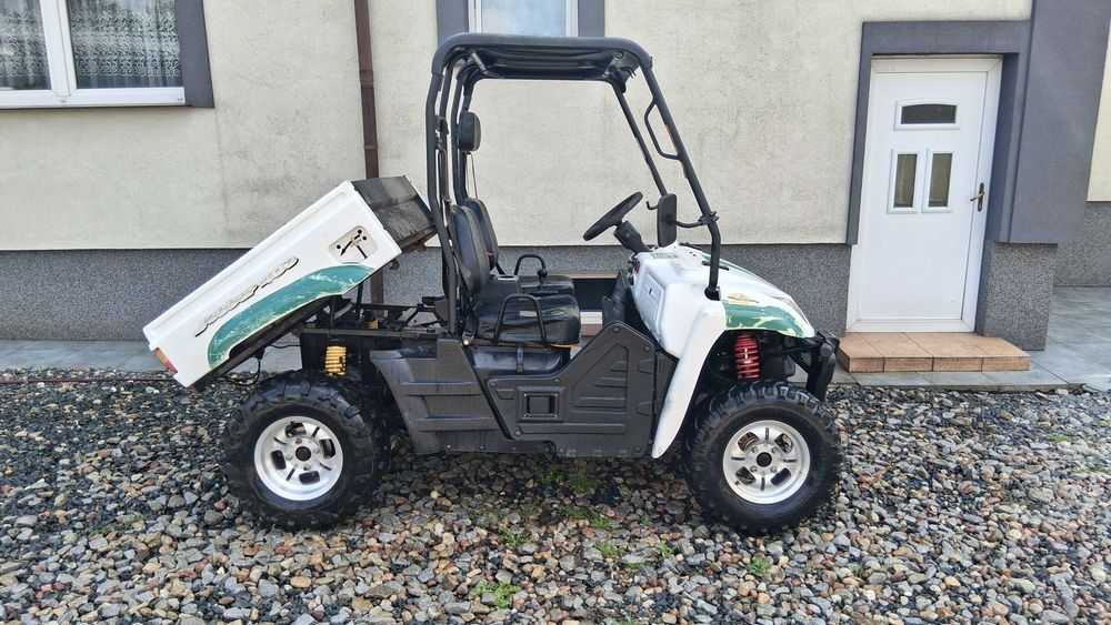 UTV/Linhai Jobber 4x4 homologacja L7e kiper alu/CF MOTO 500 IRS 4x4 pełna kabina el.kiper alu/ (gator ranger mule JCB)