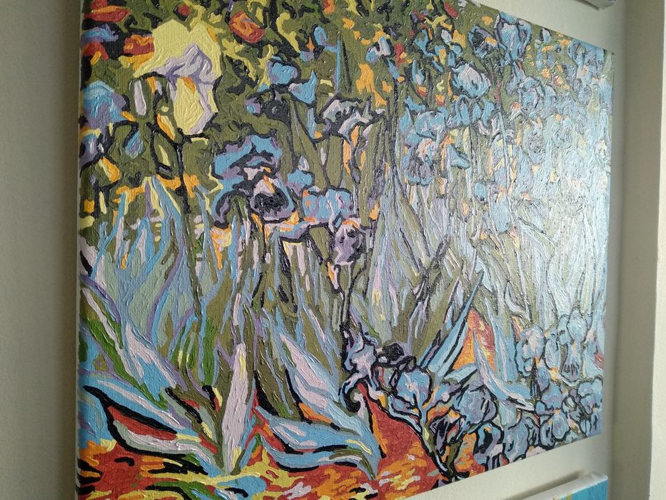 Tela pintado à mão