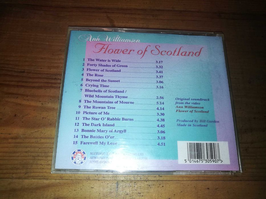 ANN WILLIAMSON Flower Of Scotland CD