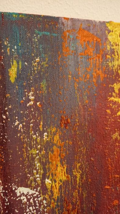 Quadro pintura abstrata