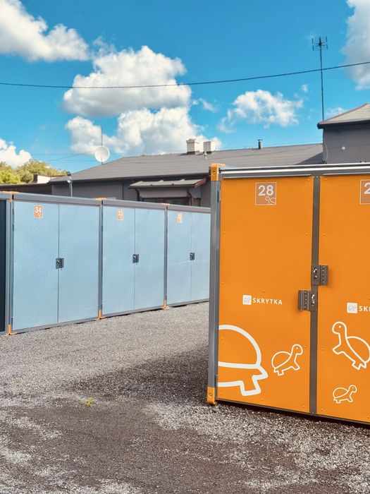 Magazyn samoobsługowy, box kontener magazynowy, garaż blaszany 2m2