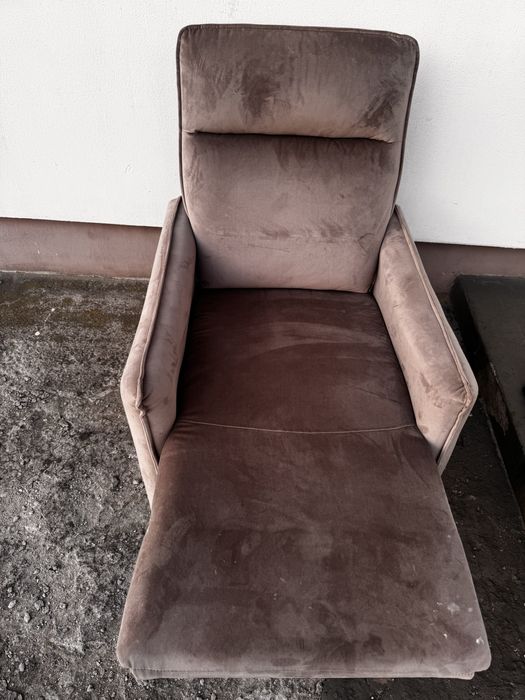 Fotel Rozkładany Velvet krzesło