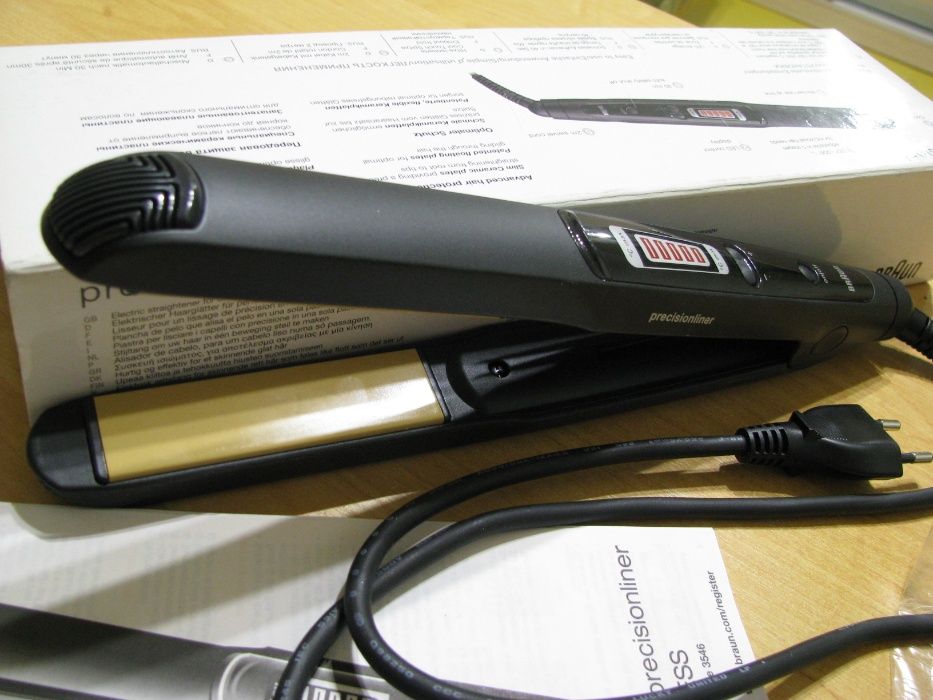 Утюжок Выпрямитель для волос Braun ESS. Керамика и ЖК дисплей!