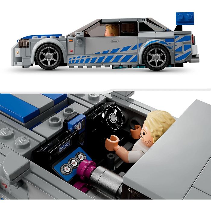 LEGO Speed Champions 2 Fast 2 Furious Nissan Skyline GT-R (R34)