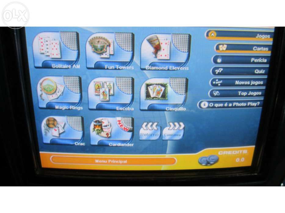 Máquina recreativa foto play smart original com suporte original