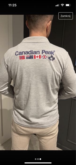 Nowa z metką Canadian peak xl bluza z długim rękawem