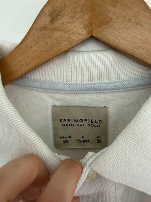 Camisa Polo branca - Springfield