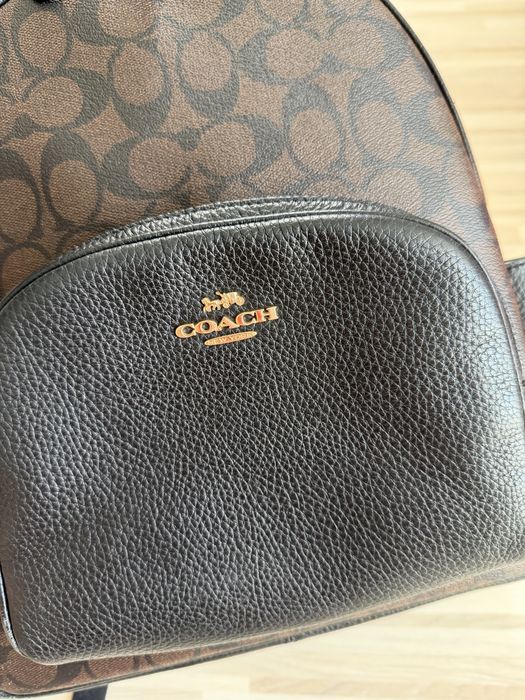 Рюкзак coach.Оригінал коуч.коричнева сумка.Оригінал