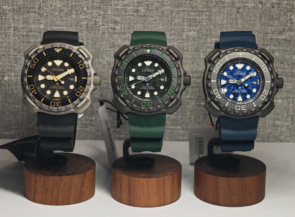 Чоловічий годинник Citizen Promaster Titanium Eco-Drive 200m Diver нов