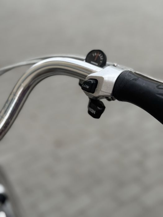 електро велосипед Sparta з Европи ручка газ