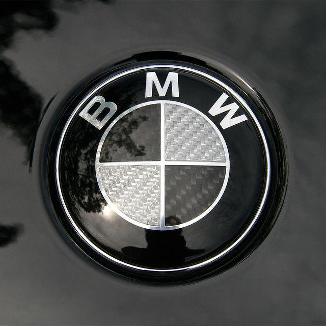 Símbolos Carbono BMW Emblemas Centros de Jante Volante Capo Mala