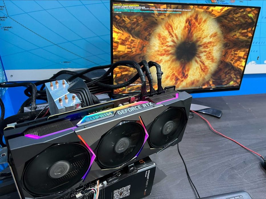 (798$) Видеокарта элитнейшая 24Gb RTX 3090 MSI SUPRIM (+гарантия)