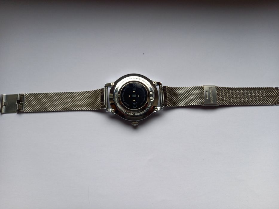 Smartwatch damski Garett Naomi Pro srebrny