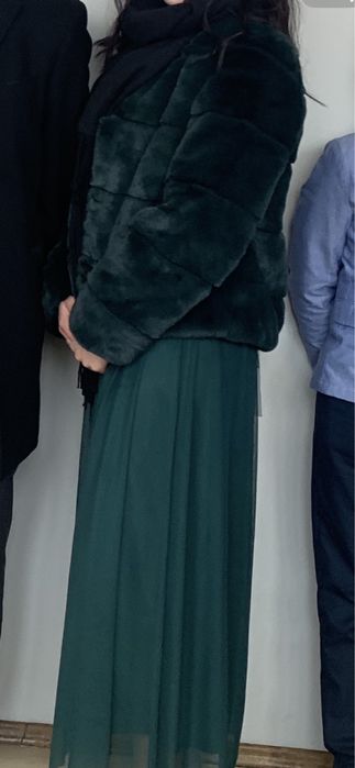 Kożuszek ciemna zieleń