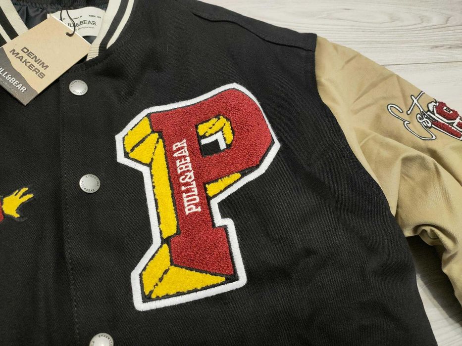 Kurtka bejsbolówka bejsbolowa Pull&Bear M-38 street wear