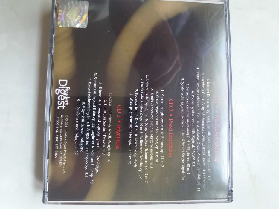 Odkrywamy klasykę Wielcy romantycy 3 CD / stan bdb