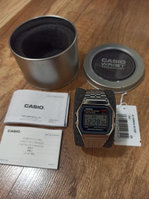 Часы Casio A159W ОРИГИНАЛ! Винтаж Ретро Касио Годинник Касіо Новое