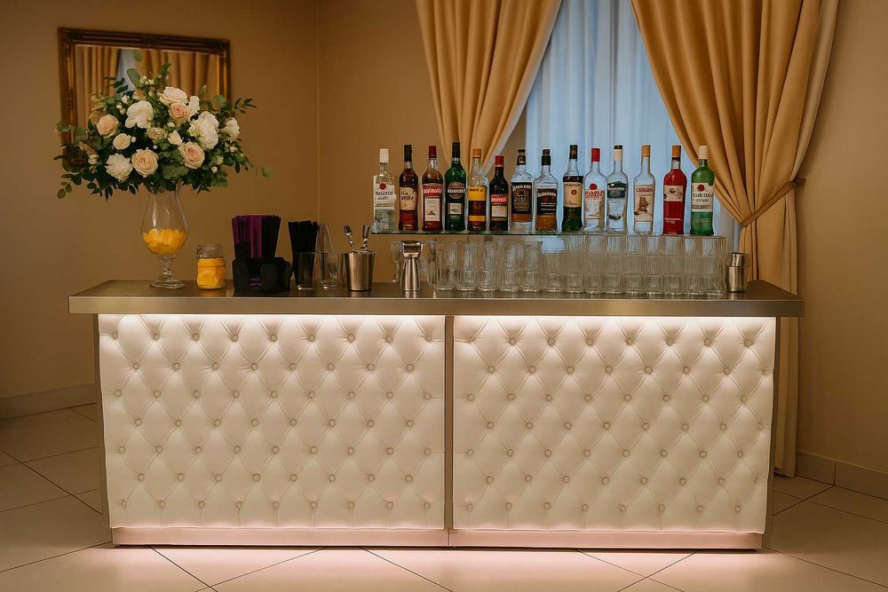 Samochód do ślubu AUDI S7 Love MrMrs Drink bar Pokaz iskier Ciężki dym