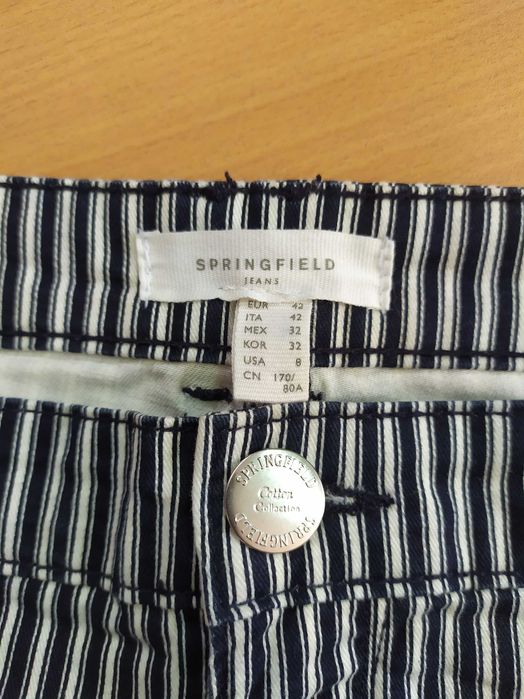 Conjunto calças Springfield e blusa Stradivarius tam. XL