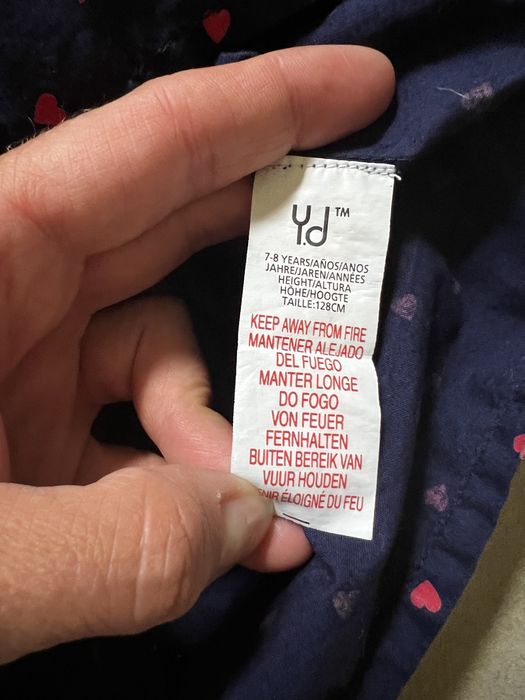 Sukienka w serduszka roz. 128 bawelna 100%