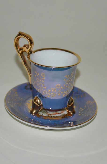 Conjunto de 2 chávenas de café