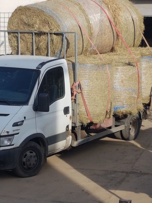 Siano w belach baloty rolki