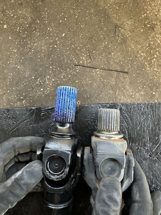 Передний кардан с удлиненной шлицевой bmw x5, x6 e70, e71, f15, f16