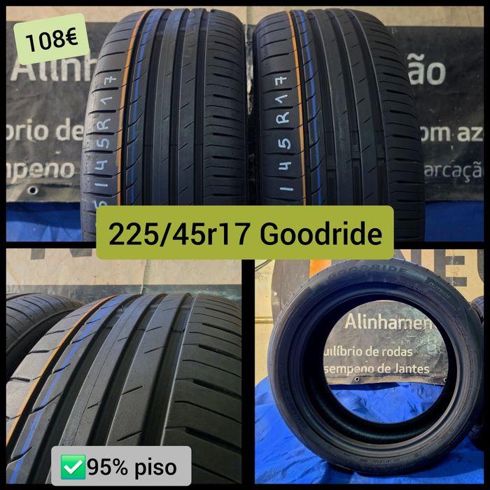 Pneus ocasião 225/45r17