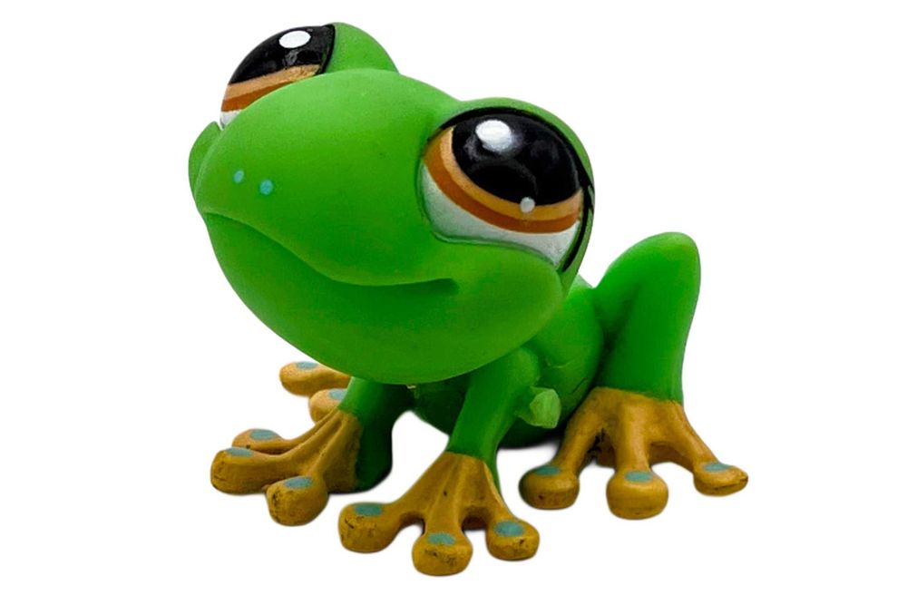 Littlest Pet Shop Sapo Verde Frog #1020 Hasbro