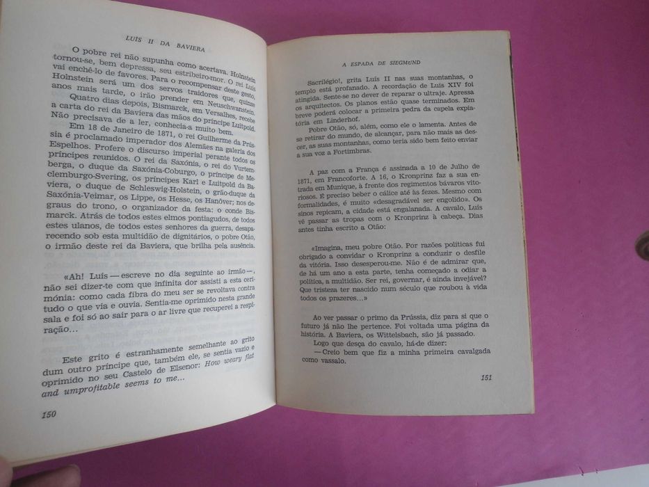 A Vida de Luís II da Baviera por Pierre Combescot