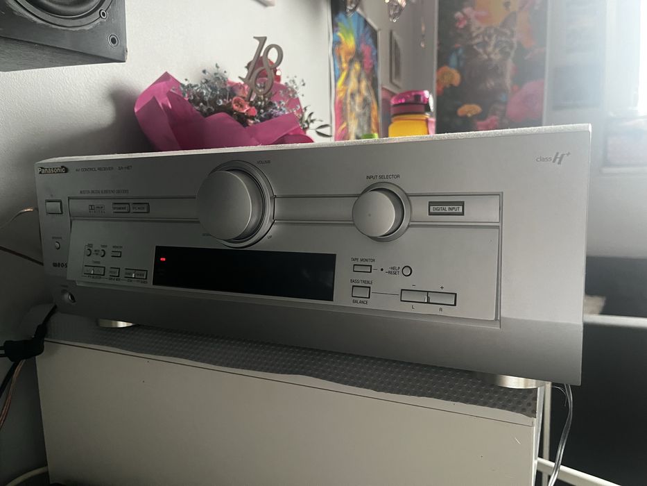 Kolumny indiana line tesi plus ampituner panasonic sa he 7