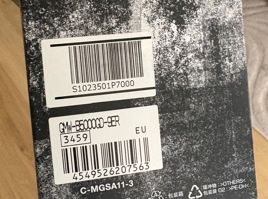 Zegarek Casio G-shock GMW-B5000GD-9ER