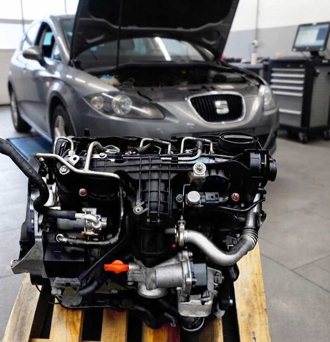 Silnik. CAYC CAYB CAY AUDI VW Skoda SEAT 1.6 TDI Kompletny
