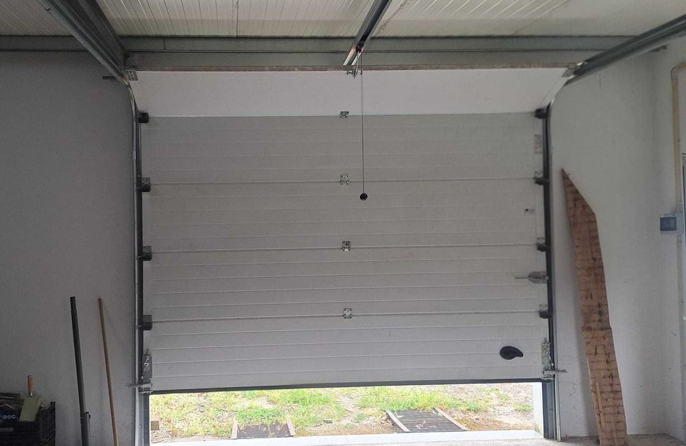 Portão de garagem automático com motor e comando 3.10m x 2.60m