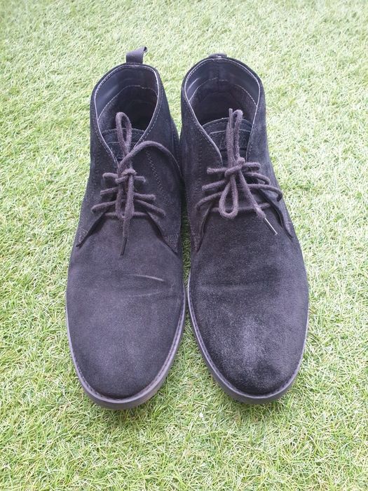 Buty zamszowe ocieplanie męskie
