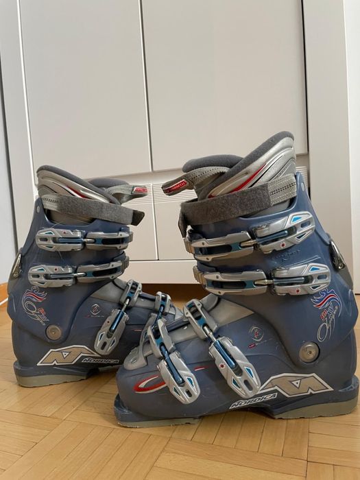 Błękitne buty narciarskie Nordica 250-255mm