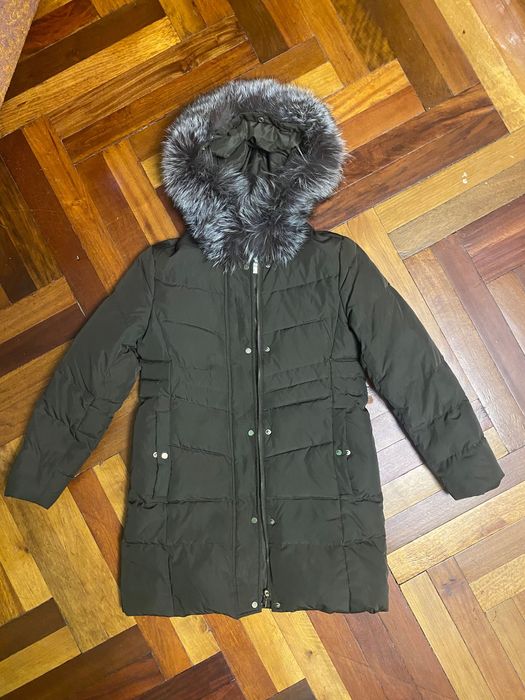 Пуховик дівчинка зара 152 см