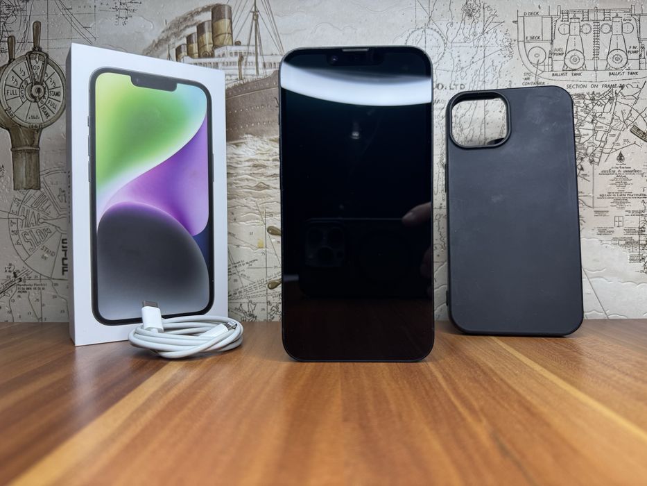 iPhone 14 • JAK NOWY! • 86% bateria • Zestaw