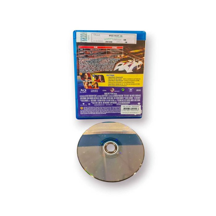 Speed Racer – Blu-ray Original | Filme de Ação & Velocidade