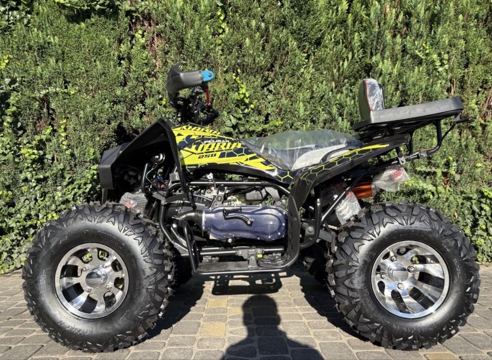 QUAD 250 cc Varia Bombardier alufelgi LEDY Raty dostawa Duża Rama XXL