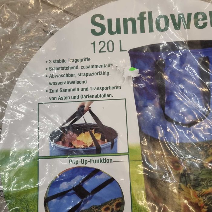 Kosz na liście sunflower słoneczniki