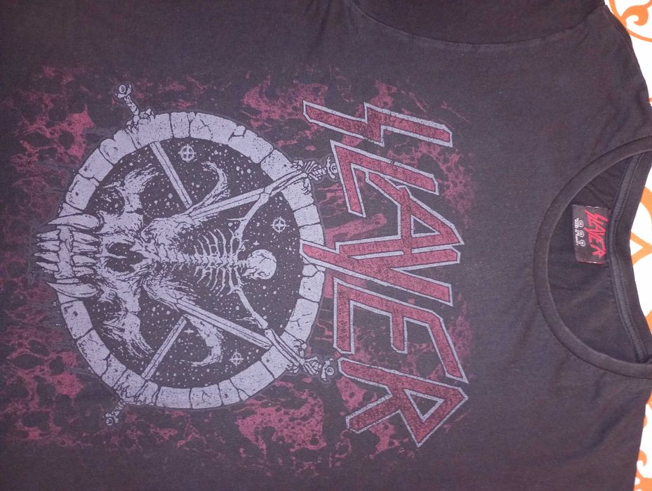 T-shirt Slayer Tamanho M