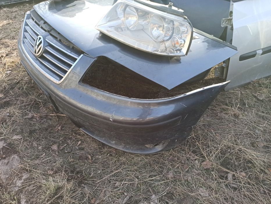 Volkswagen Sharan lift fl zderzak 1 generacji l lampy maska przód