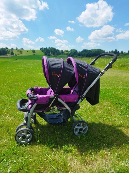 Wózek dziecięcy bliźniaczy