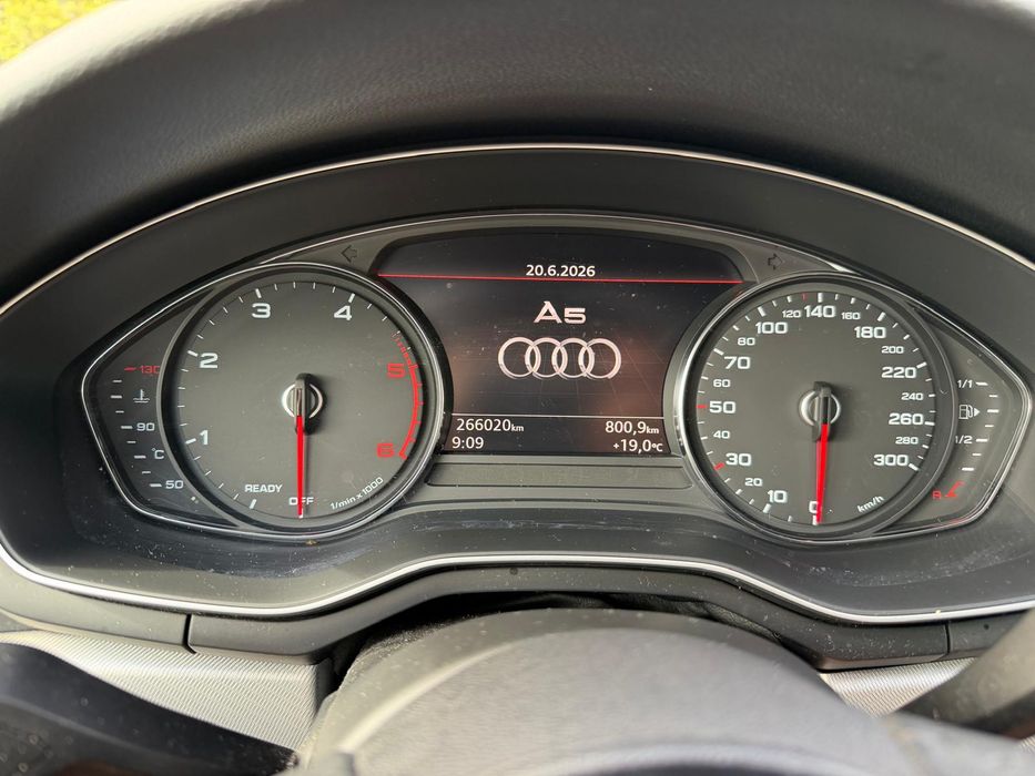 Audi A5 Sportback 2.0 TDI 190cv único dono (cx automática)