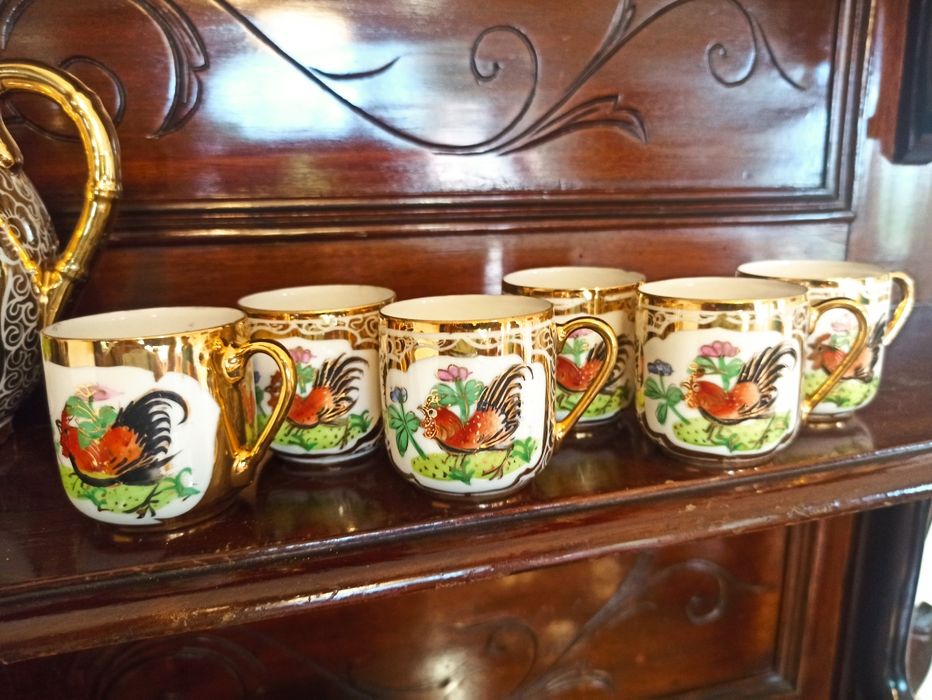 Serviço chá porcelana chinesa